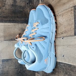 Columbia Womens Montrail Trail Hiking Running Sneakers Shoes Size 10 Blue Orange